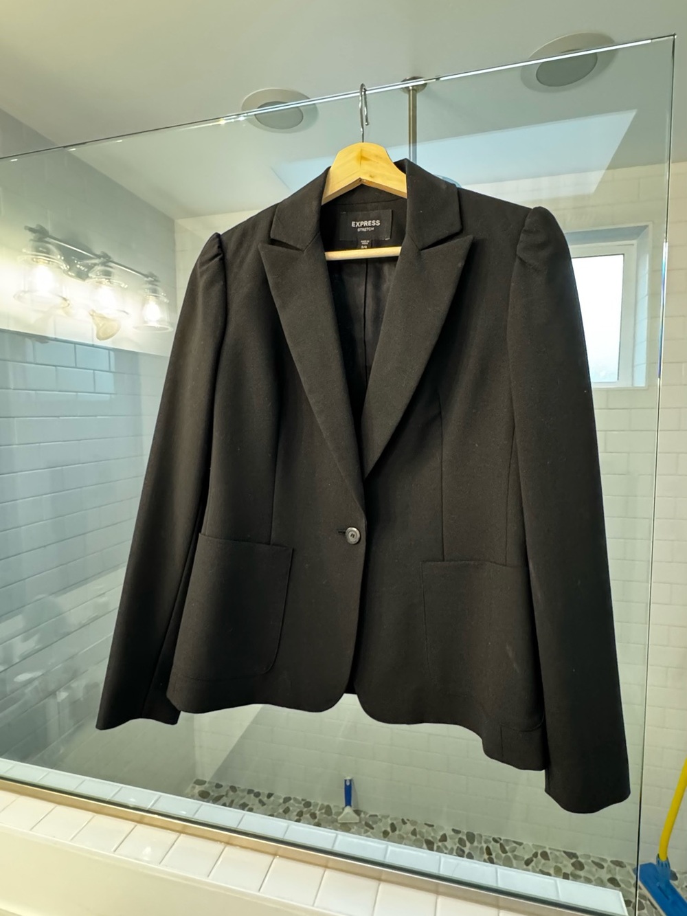 Express black suit jacket/blazer